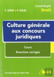 Culture Générale Aux Concours Juridiques