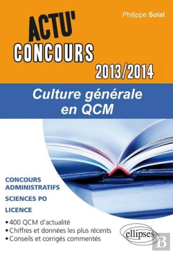 Bertrand.pt - Culture Generale En Qcm 2013-2014