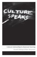 Culture Speaks
