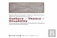 Culture - Theory - Disability