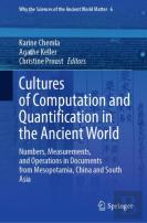 Cultures Of Computation And Quantification In The Ancient World