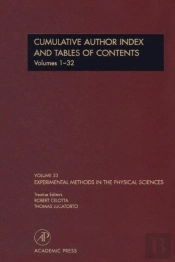 Cumulative Author Index And Tables Of Contents Volumes1-32
