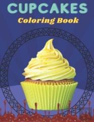 Cupcakes Coloring Book