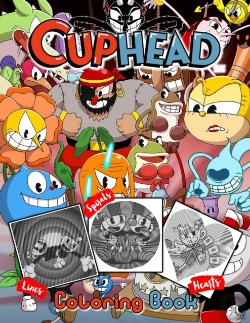 Bertrand.pt - Cuphead Lines Spirals Hearts Coloring Book