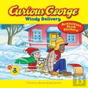 Curious George Windy Delivery (Cgtv 8x8 W/Stickers)