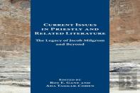 Current Issues In Priestly And Related Literature