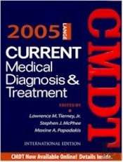 Current Medical Diagnosis & Treatment - 2005