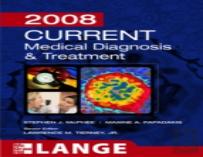 Current Medical Diagnosis & Treatment 2008
