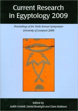 Bertrand.pt - Current Research In Egyptology 2009