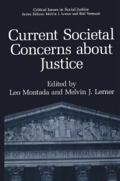 Current Societal Concerns About Justice