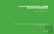 Curriculum Exposed