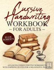 Cursive Handwriting Workbook For Adults