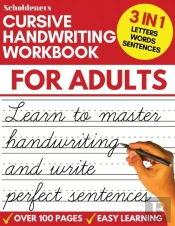 Cursive Handwriting Workbook For Adults