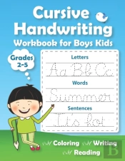 Cursive Handwriting Workbook For Boys Kids