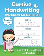 Cursive Handwriting Workbook For Girls Kids