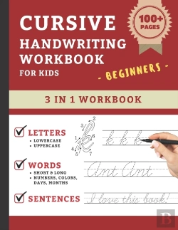 Bertrand.pt - Cursive Handwriting Workbook For Kids Beginners
