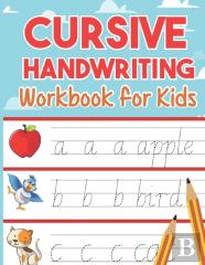 Cursive Handwriting Workbook For Kids