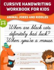 Cursive Handwriting Workbook For Kids