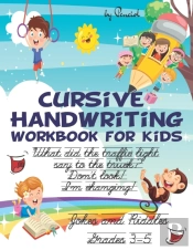 Cursive Handwriting Workbook For Kids Jokes And Riddles