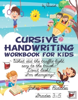 Bertrand.pt - Cursive Handwriting Workbook For Kids Jokes And Riddles