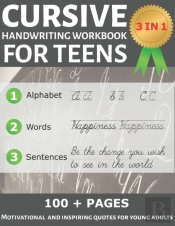 Cursive Handwriting Workbook For Teens