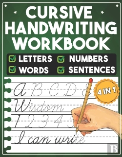 Bertrand.pt - Cursive Handwriting Workbook Letters Numbers Words  Sentences