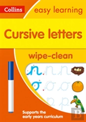 Cursive Letters Age 3-5 Wipe Clean Activity Book