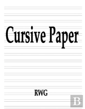 Cursive Paper