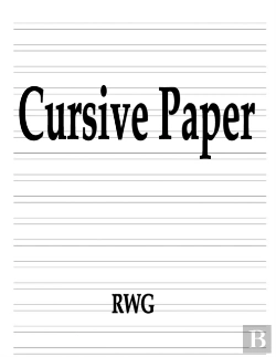 Bertrand.pt - Cursive Paper