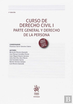 Bertrand.pt - Curso De Derecho Civil I Parte General Y Derecho De La Persona 7ª Edición 2017