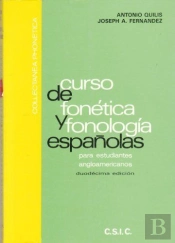 Curso De Fonética Y Fonolog¡A Españolas Para Estudiantes Angloamericanos