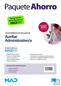 Bertrand.pt - Curso Mad360 Auxiliar Administrativo;A + Libros Papel