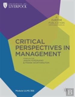 Bertrand.pt - Custom Liverpool Critical Perspectives In Management Ulms366