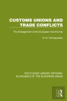Customs Unions And Trade Conflicts