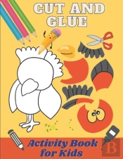 Cut And Glue Activity Book For Kids
