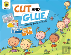 Cut And Glue Activity Book For Kids