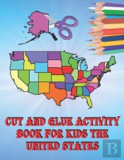 Cut And Paste Books For Kids Ages 3-5 Maps With Flags