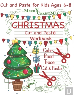 Bertrand.pt - Cut And Paste Christmas Workbook Cut And Paste For Kids Ages 6-8