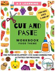 Cut And Paste Workbook For Kindergarten