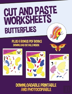 Bertrand.pt - Cut And Paste Worksheets (Butterflies)