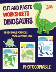 Cut And Paste Worksheets - Dinosaurs