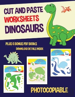 Bertrand.pt - Cut And Paste Worksheets - Dinosaurs