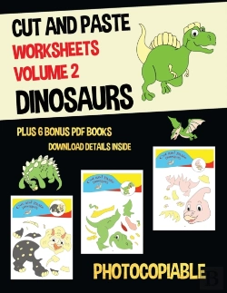 Bertrand.pt - Cut And Paste Worksheets - Volume 2 (Dinosaurs)