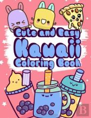 Cute And Easy Kawaii Coloring Book