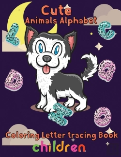 Bertrand.pt - Cute Animal Alphabet Coloring Letter Tracing Book Children