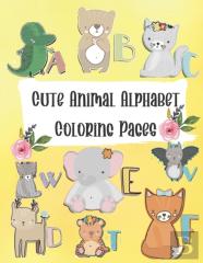 Cute Animal Alphabet Coloring Pages