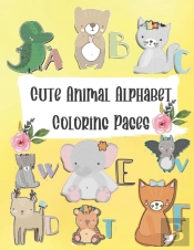Cute Animal Alphabet Coloring Pages