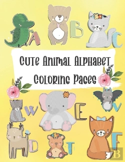 Bertrand.pt - Cute Animal Alphabet Coloring Pages