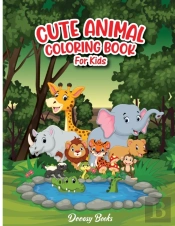 Cute Animal Coloring Book For Kids