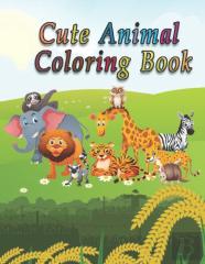 Cute Animal Coloring Book